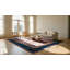 Hand Knotted Wool Area Rug in Purple