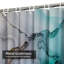 Rideau de douche avec 12 crochets-1523976494