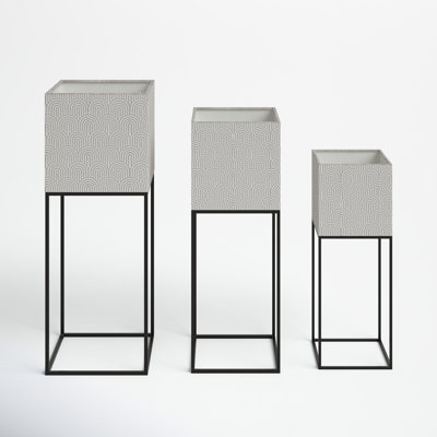 Metal Pot Planter