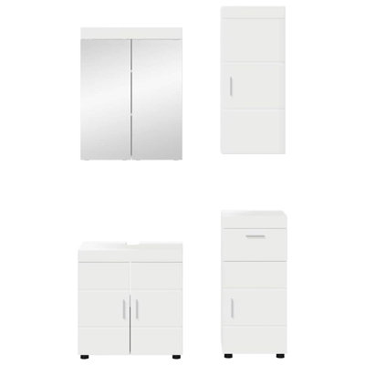 Vanity & Mirror Set