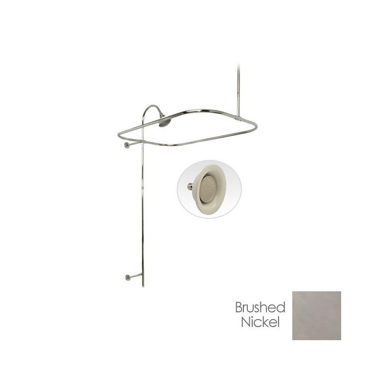 Complete Shower System, Brushed Nickel