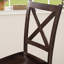 Ensemble de salle à manger extensible 3 pièces avec abattant, 2 chaises pour petits espaces-587775640