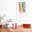 «Rainbow» par Stephanie Corfee - reproduction d'art-52936622-52936621-52936623