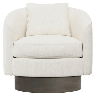 Camino Upholstered Swivel Barrel Chair
