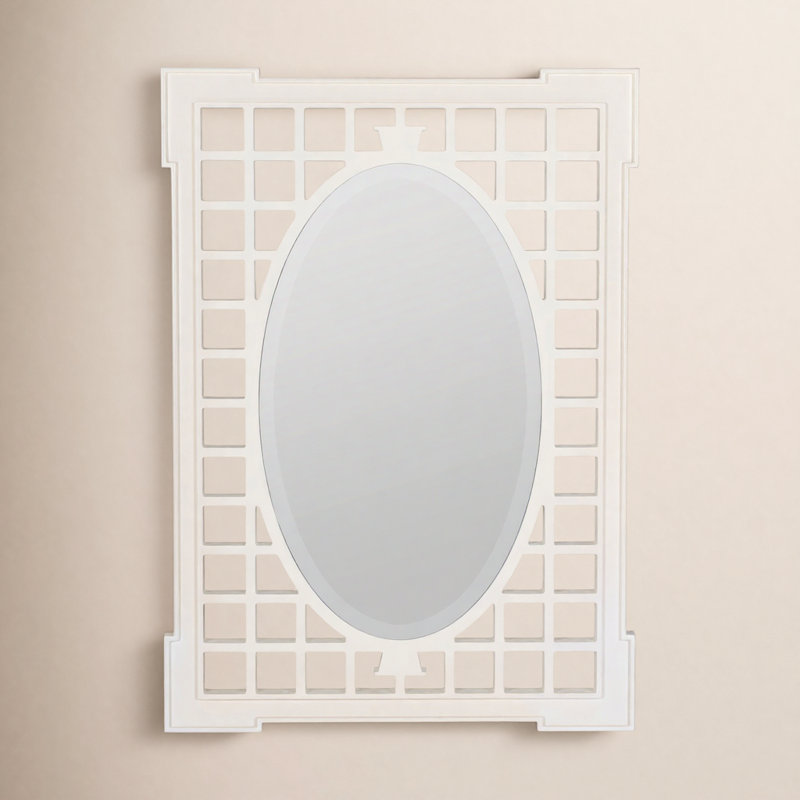 Bria Hammel Sage Garden Mirror, White
