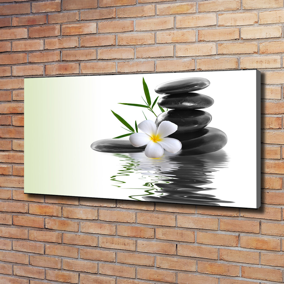 Zen Stones - Wrapped Canvas Print