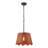 14'' 1-light Rattan Pendant Light