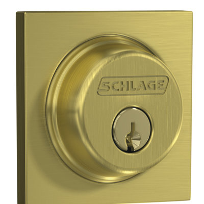 Single Cylinder Deadbolt with Collins Trim