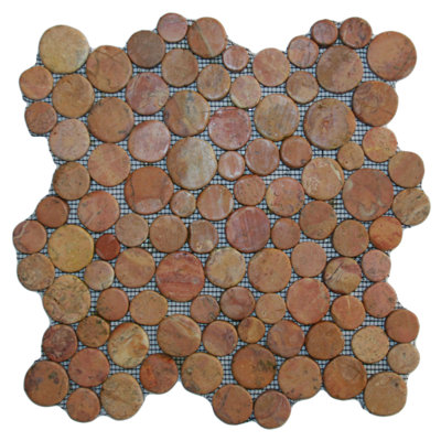 Carrelage mosaïque en pierre naturelle Buru