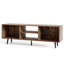 Console 47,5 po pour téléviseur de 55 po avec tablettes de rangement Pieds en métal robustes-1822827801