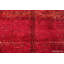 Tapis marocain rouge rétro