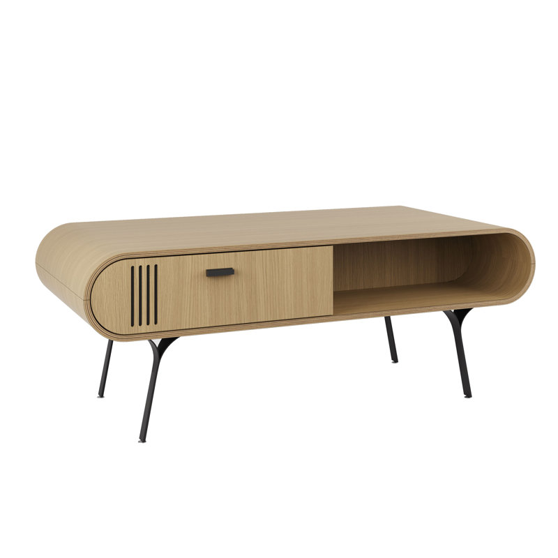 Four Leg Coffee Table with Storage