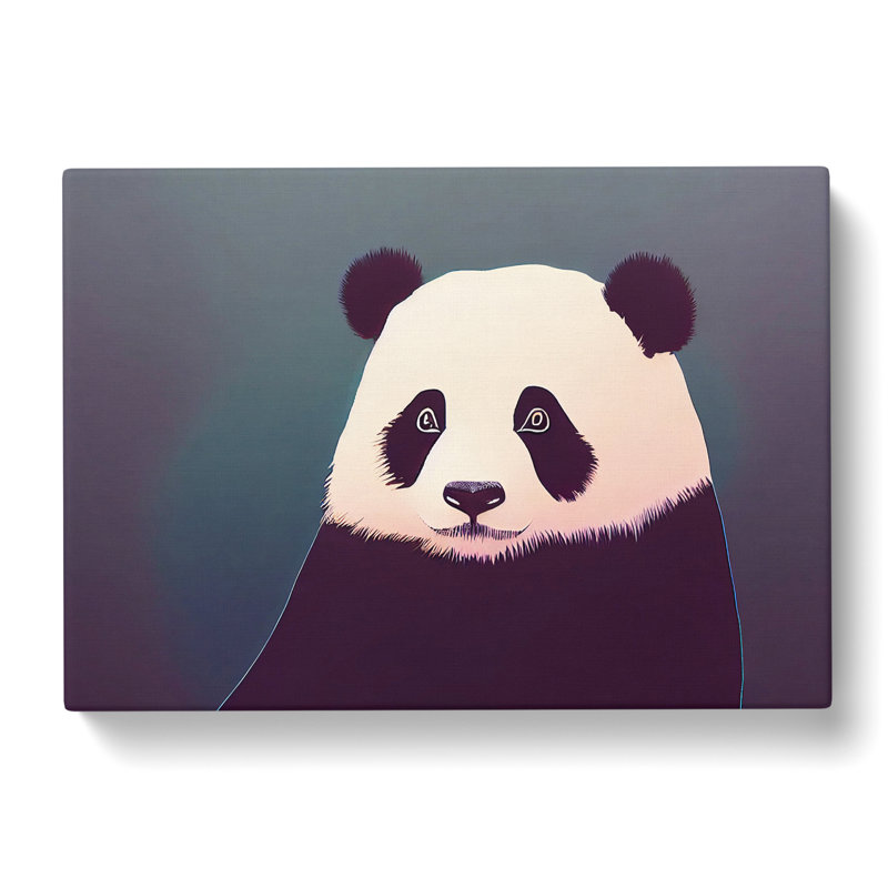 Incredible Panda - Wrapped Canvas, 35cm H x 50cm W x 3cm D