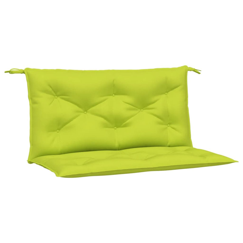 Outdoor 2.8'' Bench Seat / Back Cushion, 39.4" x 19.7", Bright Green