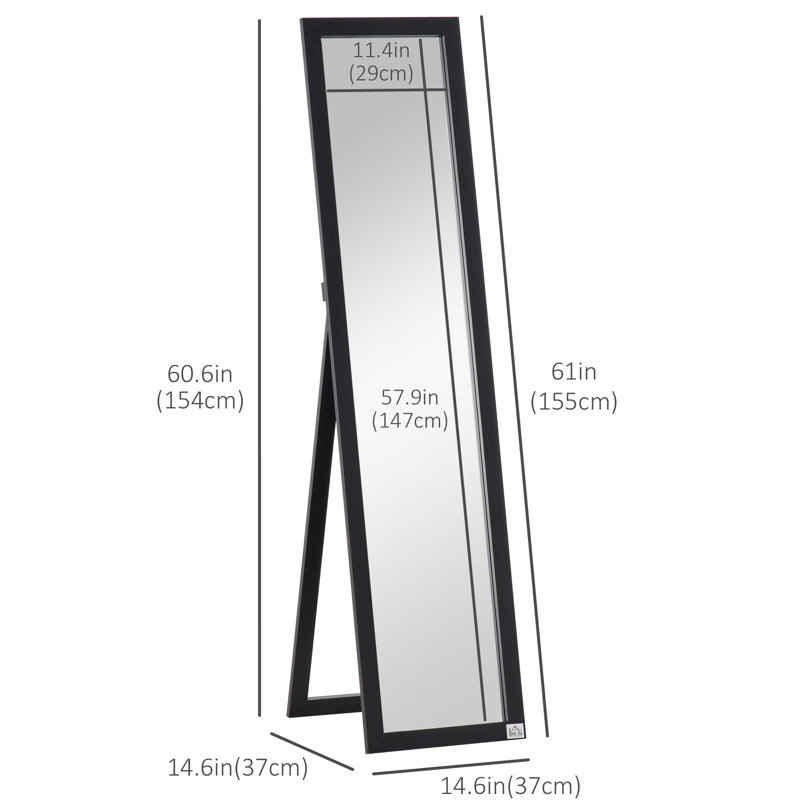 Miroir traditionnel pleine longueur