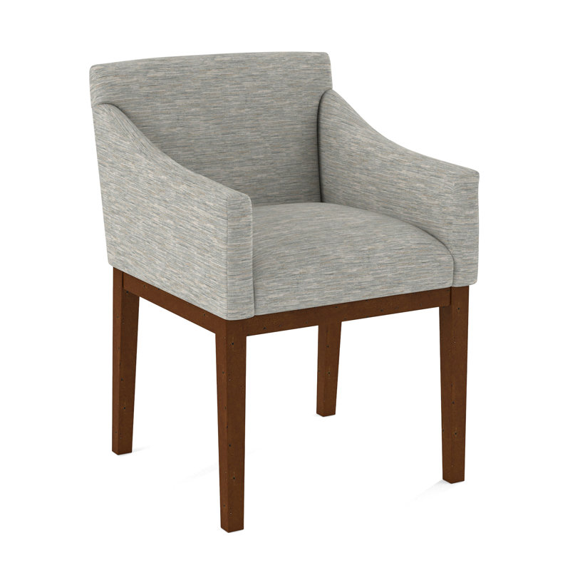 Upholstered Arm Chair, 61555-75, Espresso