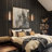 1 - Light Dimmable Gold Wall Sconce