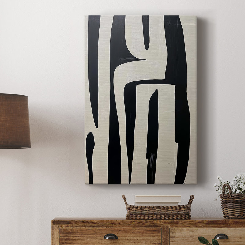 ABSTRACT Series DCL III - Gallery Cavas sur mesure, H 27 po x l 18 po