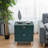 24.4" Tall 2-Drawer High Gloss Nightstand-2111079105