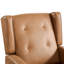 Fauteuil inclinable manuel pivotant et berçant de 29,1 po de largeur avec dossier à oreilles (ensemble de 2)-988527138
