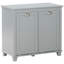 Armoire de trieur de linge inclinable, organisateur de rangement de salle de bain avec panier inclinable à deux compartiments