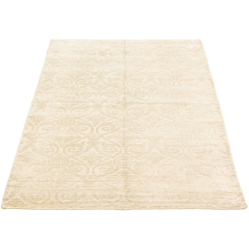 Viscose Damask Indoor Rug