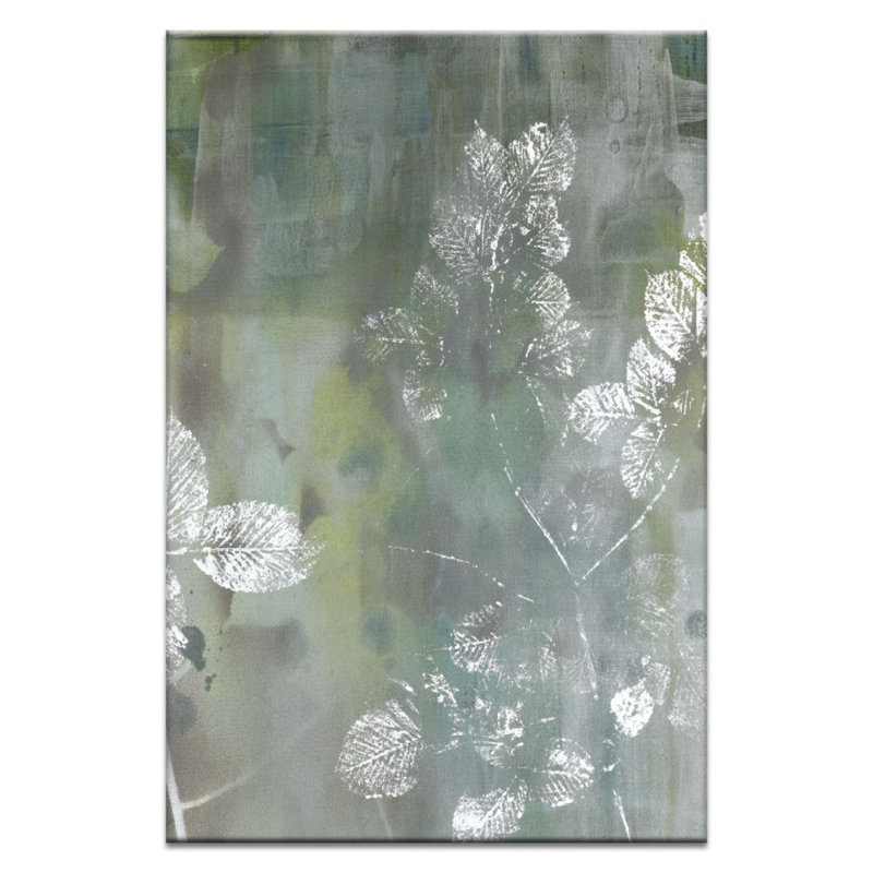 Foliage 1 by Sally Adams - Painting on Canvas, 152cm H x 102cm W, Wrapped Canvas