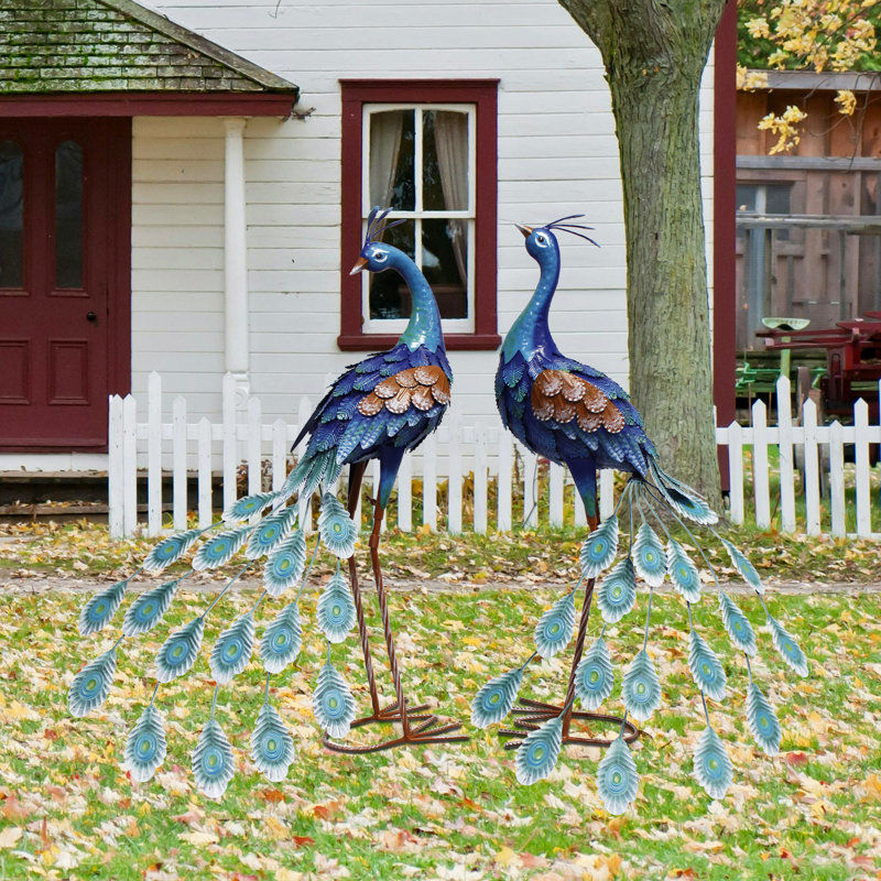 Leamontview Animals Metal Garden Statue