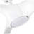 56 In.Intergrated LED Ceiling Fan With White ABS Blade