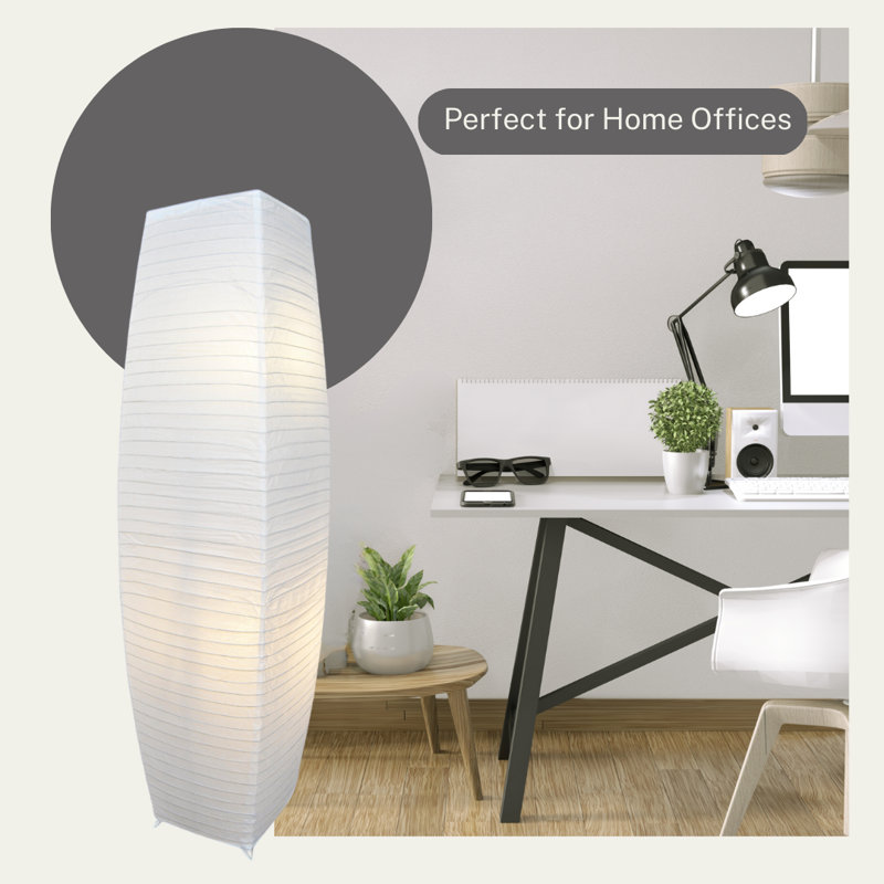 Lampe sur pied colonne 50 po Lydell