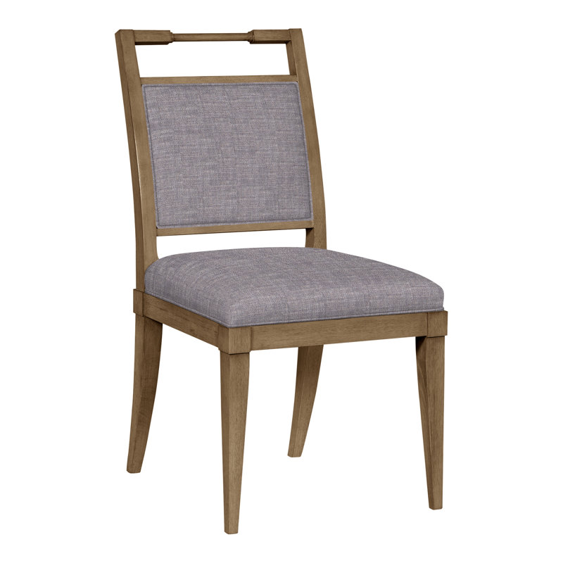 Maria Upholstered Dining Chair, Hampton, Nomad Slate Crypton® Chenille