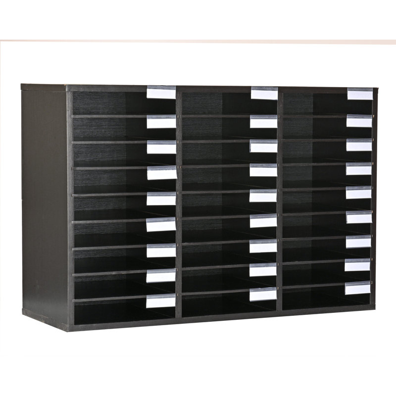 Organisateur de livres AdirO Office, Noir
