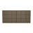 Clive 72" Mid-Century Modern 6-Drawer Double Dresser in Walnut Brown and Gold-229976694