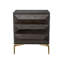 Denver 3 - Drawer Solid Wood Nightstand