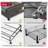 Under Bed Storage With Wheels, 2Pack Under Bed Storage Containers, Under Bed Shoe Storage Organizer, Rolling Under Bed Metal Drawer