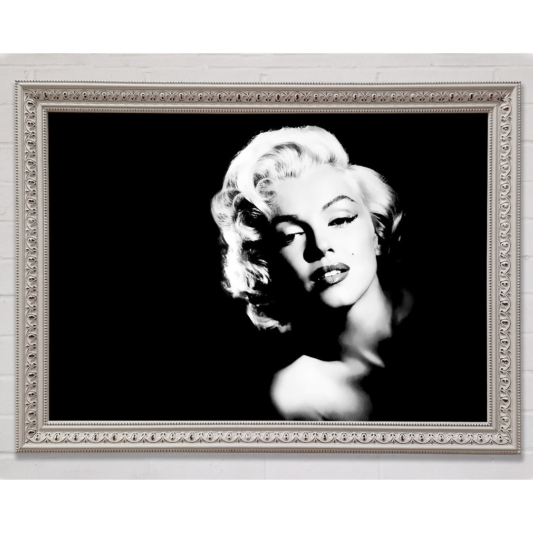 Gerahmtes Wandbild Marilyn Monroe The Look