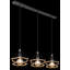 Bysshe 3 - Light Black Kitchen Island Pendant