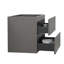 Meuble-lavabo mural Alice de 24 po de couleur grise (lavabo non inclus)