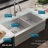 32" L x 19" W Undermount Kitchen Sink