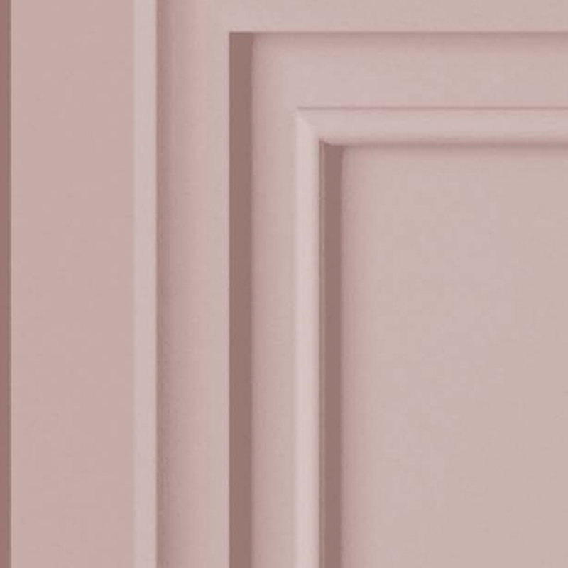 Laura Ashley Redbrook Wood Panel Wallpaper, Blush Pink