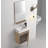 Argyroula 18'' Single Bathroom Vanity with Resin Top-1061623870