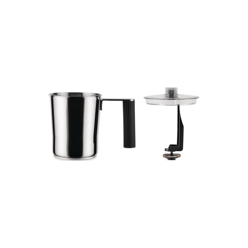 Plissé Milk Frother, White
