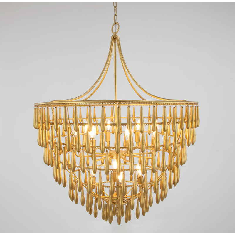 Ana Chandelier, Gold