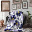 Jeté Sweet Pansy Hideaway - 1 pièce Sherpa Blan Premium-795908807
