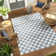 Jules Checkered Area Rug