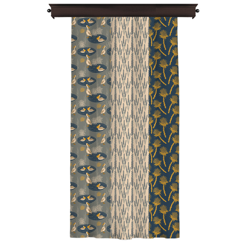 Rideau en polyester Jonason