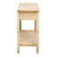 Table d'entrée en placage de sapin de 60 po U_Style-124922099