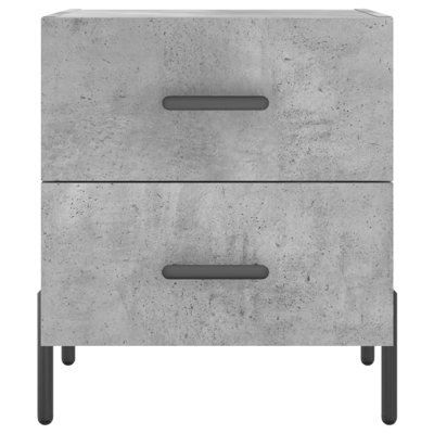 40cm W Iron Bedside Table