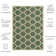 Kelley Hooked Green/Neutral Indoor/Outdoor Rug
