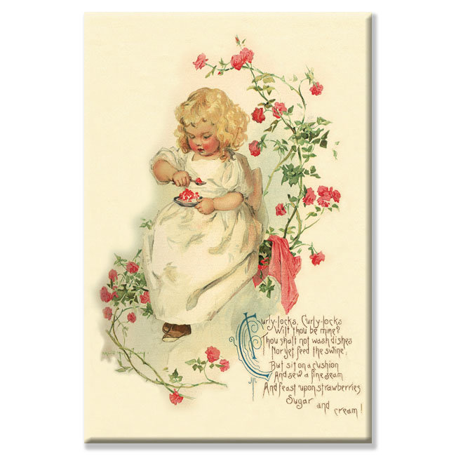 Maud Humphrey - Unframed Print on Canvas, 20" x 30"
